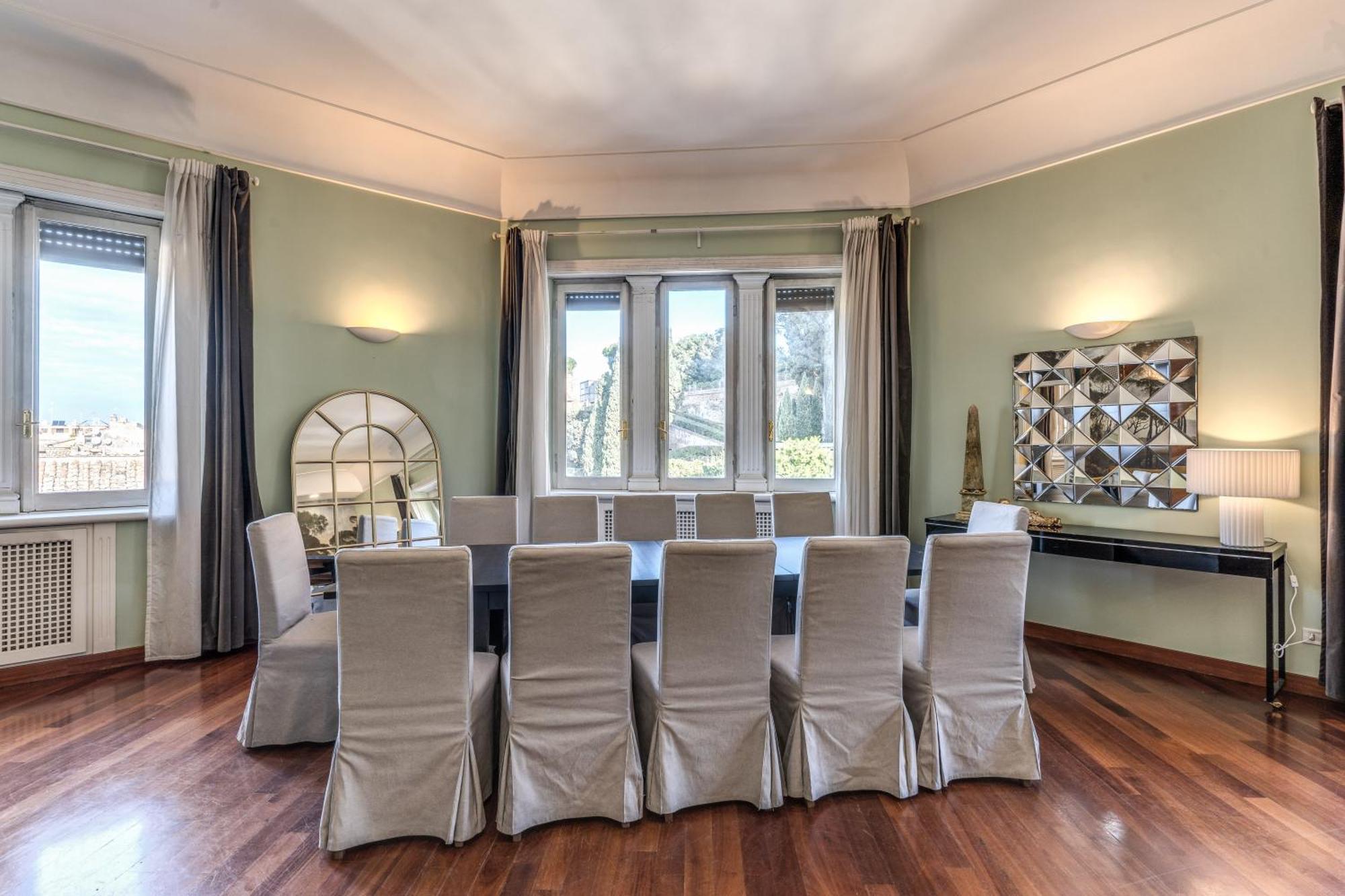 Downtown Srl - Imperial Panorama Penthouse Lägenhet Rom Exteriör bild