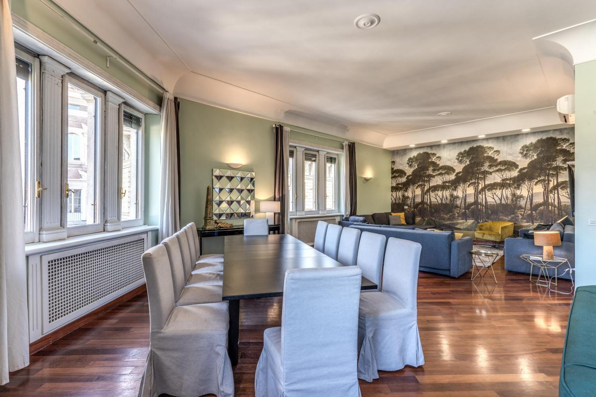 Downtown Srl - Imperial Panorama Penthouse Lägenhet Rom Exteriör bild