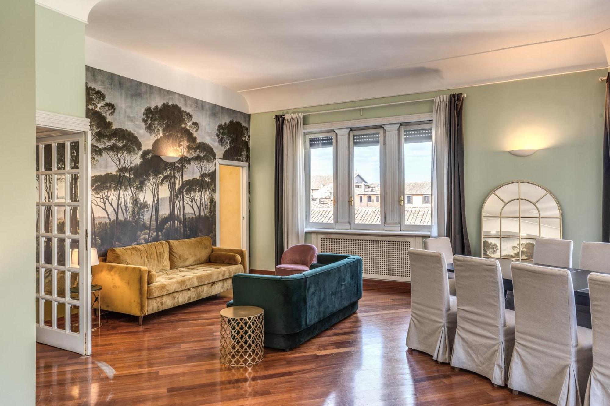Downtown Srl - Imperial Panorama Penthouse Lägenhet Rom Exteriör bild
