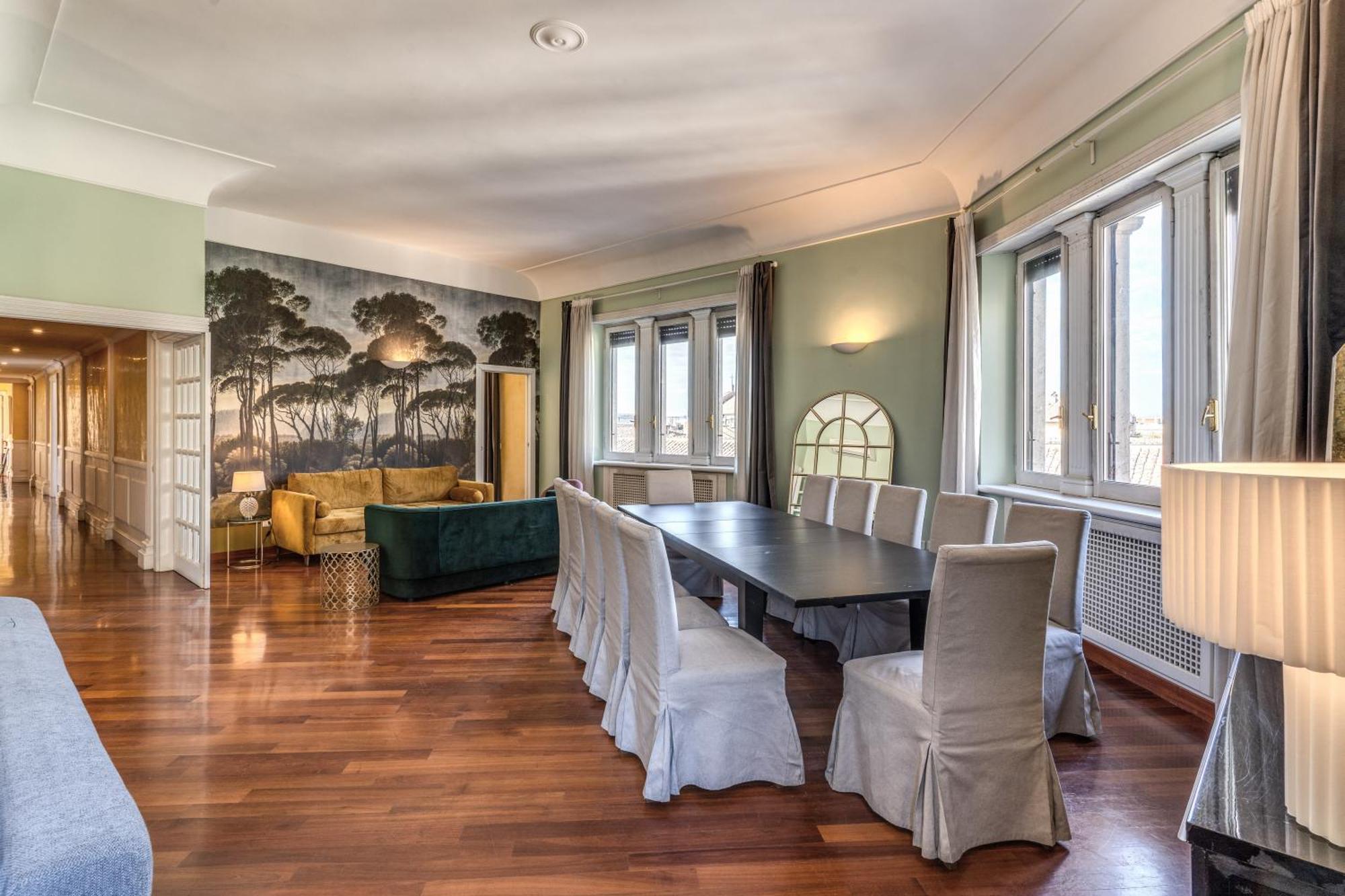 Downtown Srl - Imperial Panorama Penthouse Lägenhet Rom Exteriör bild